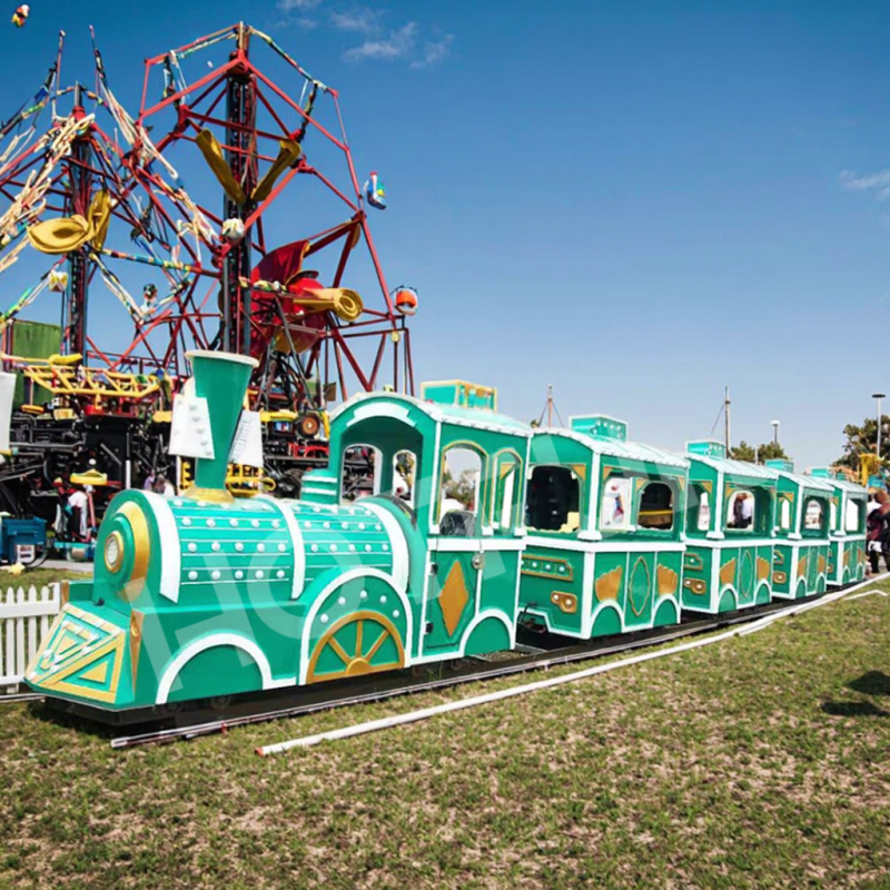 Trackless Train Manufacturer - Outdoor Public Playground Petrol Train