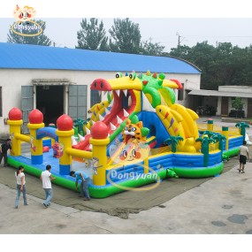 Inflatable Castle Factory - Kids Trampoline Slide Indoor Toy with Slide Equipment