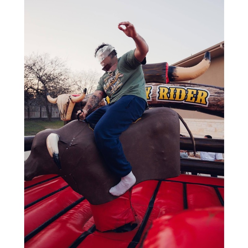 Inflatable Bull Riding Machine Manufacturer - Mechanical Rodeo Bull for Outdoor Games