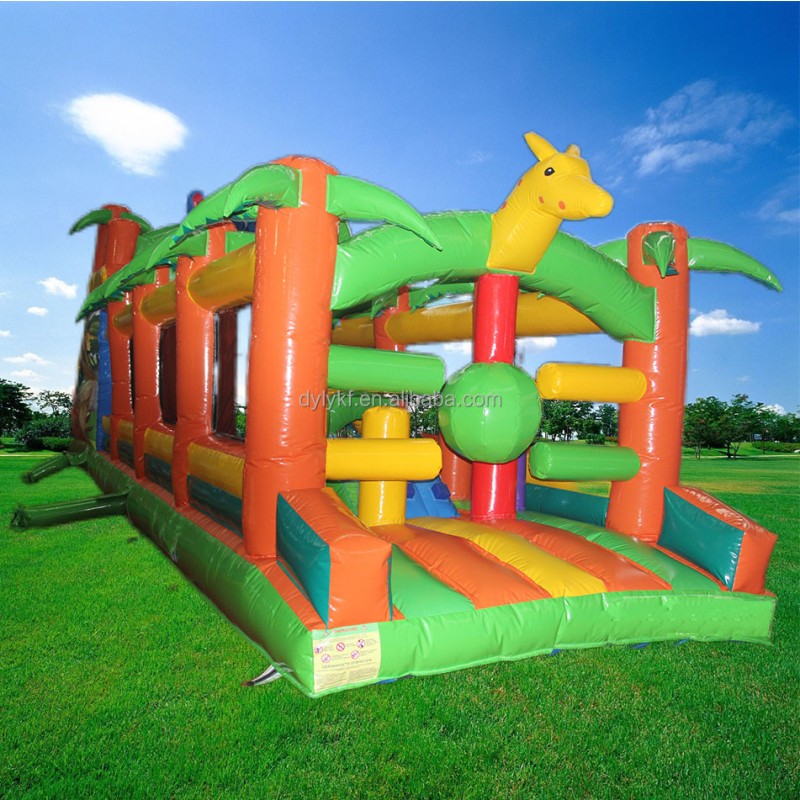 Inflatable Jumping Castle Manufacturer - Lucky Cat Trampoline Slip Slide for Exercise