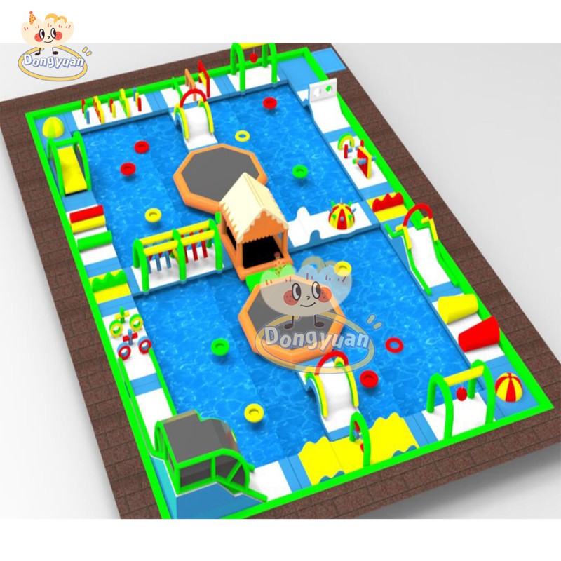 Inflatable Water Obstacle Course Manufacturer - Customizable for Home Lake Beach