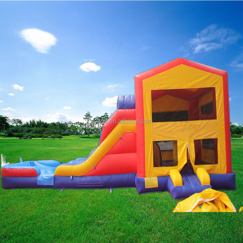 Inflatable Water Trampoline Manufacturer - Mario PVC Design for Outdoor Park Games