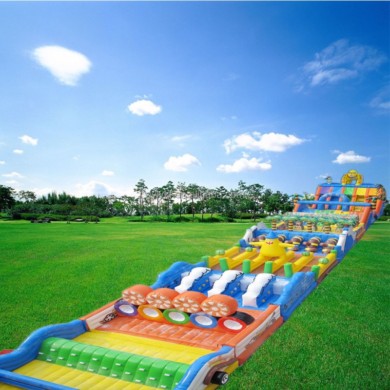 Inflatable Castle Obstacle Course Supplier - PVC Customizable for Outdoor Fun