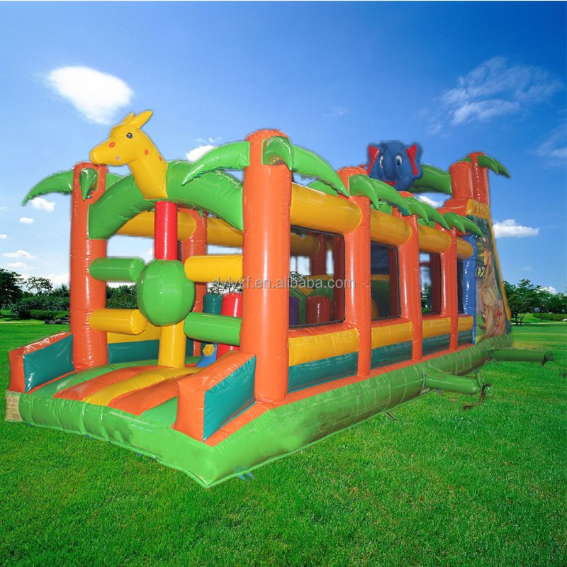 Inflatable Jumping Castle Manufacturer - Lucky Cat Trampoline Slip Slide for Exercise