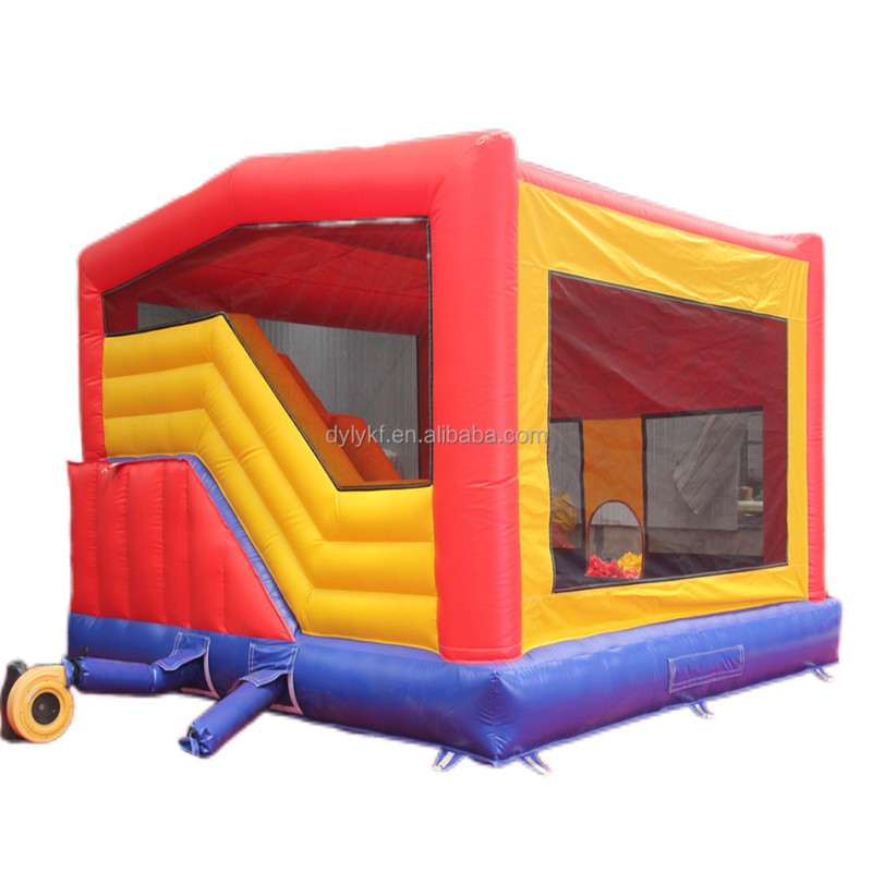 Inflatable Castle Factory - Cartoon Octopus Design with Slide for Kids