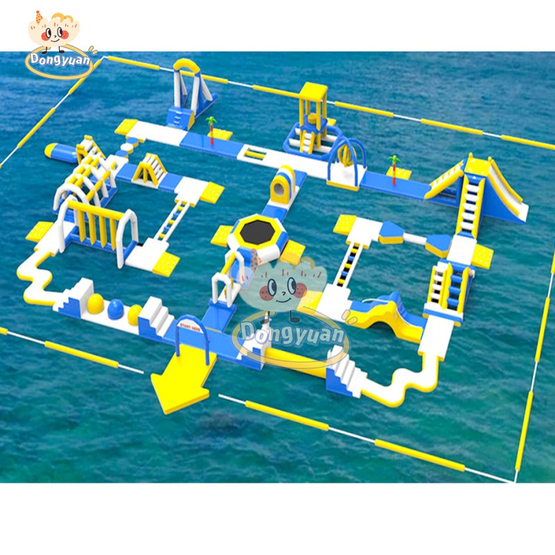 Floating Water Park Manufacturer - PVC Inflatable Obstacle Course for Leisure