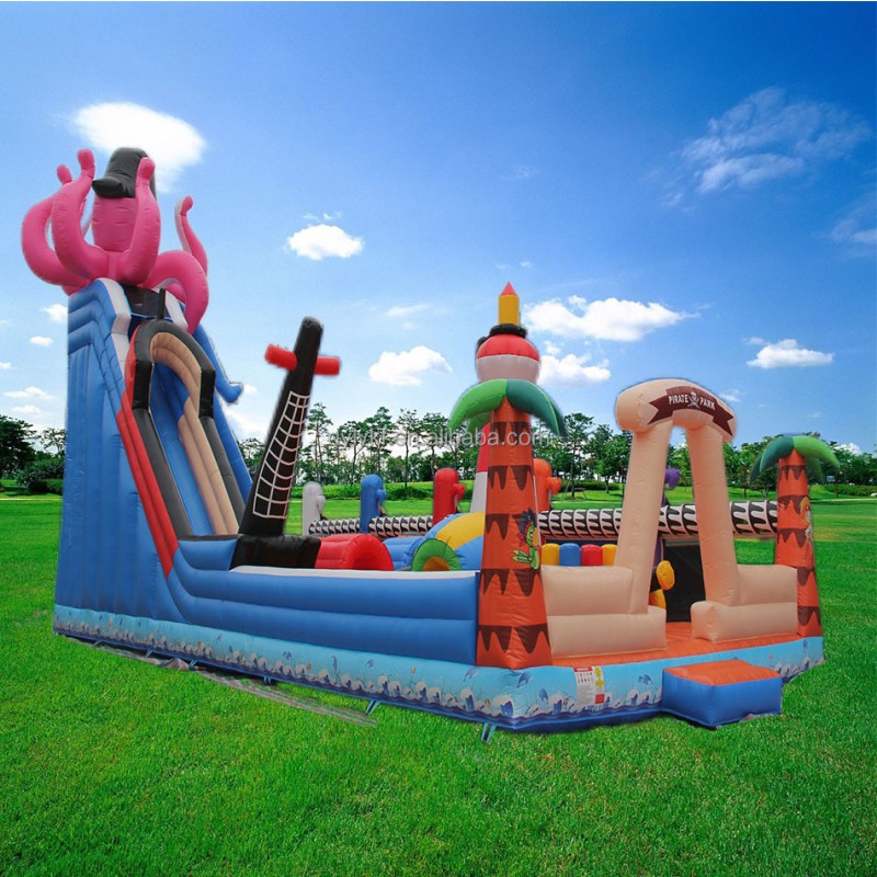 Inflatable Castle Supplier - Fashionable Rental Slide for Water Parks