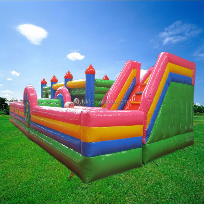 Inflatable Bounce House Manufacturer - Customizable Large Outdoor Obstacle Course