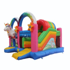 Inflatable Castle Supplier - Cartoon Themed Bounce Bed for Backyard Amusement