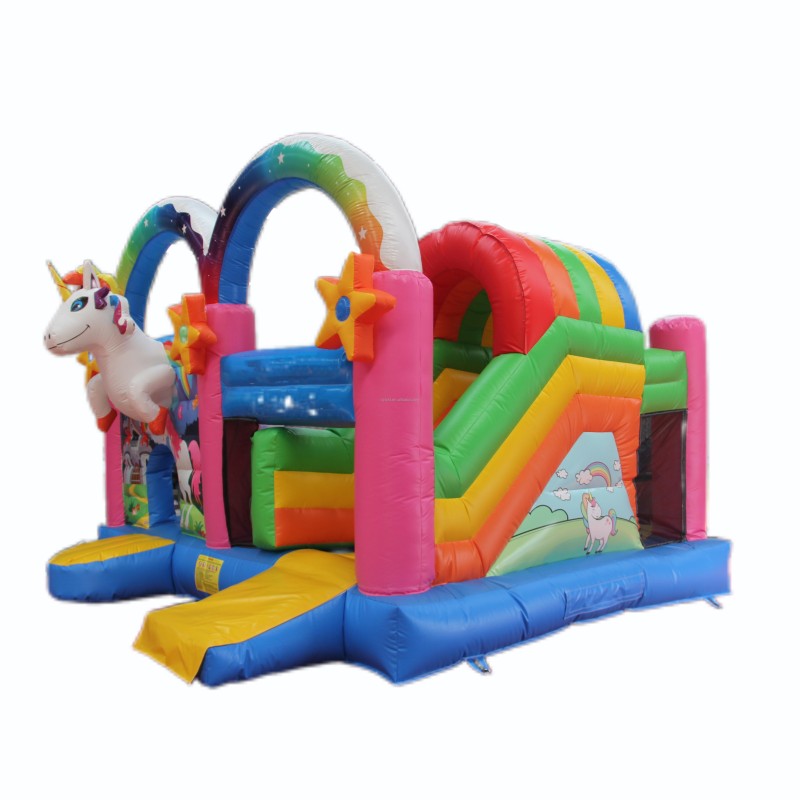 Inflatable Castle Supplier - Cartoon Themed Bounce Bed for Backyard Amusement