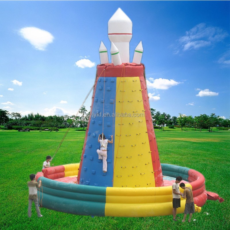 Inflatable Rock Climbing Supplier - Adult PVC Bouncy Castle for Indoor Playground