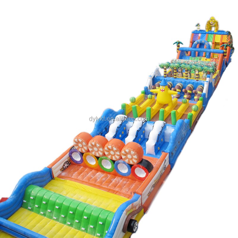 Inflatable Castle Obstacle Course Supplier - PVC Customizable for Outdoor Fun