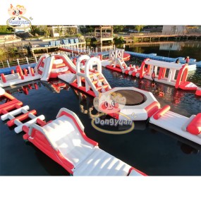Floating Water Park Manufacturer - PVC Inflatable Obstacle Course for Leisure