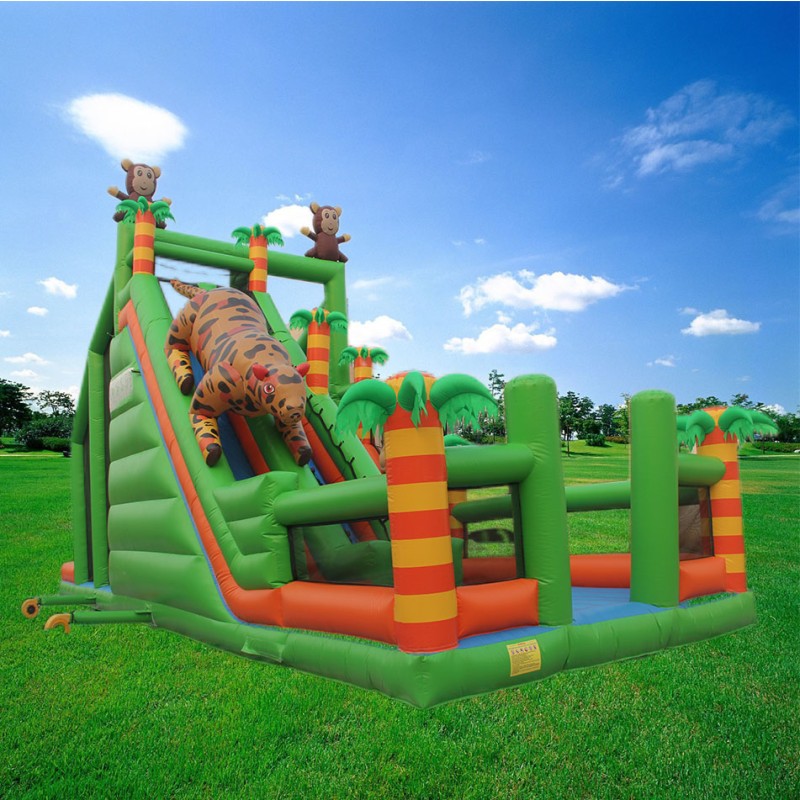 Inflatable Rock Climbing Manufacturer - Adult Flexible Bouncy Castle for Trampoline