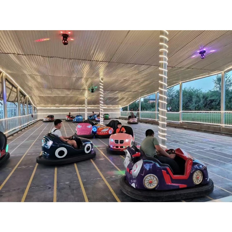 Bumper Cars Supplier - 400V Ground Grid Design for Indoor/Outdoor Use