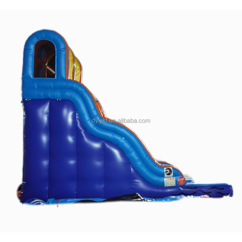 Inflatable Bouncy Castle Supplier - PVC Octopus Double Slide for Outdoor Parks