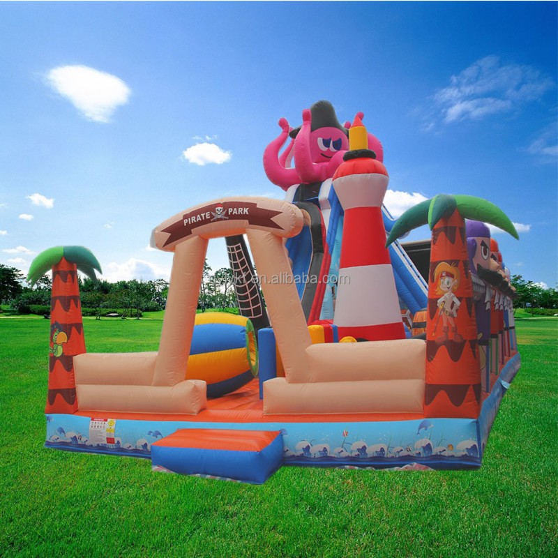 Inflatable Castle Supplier - Fashionable Rental Slide for Water Parks