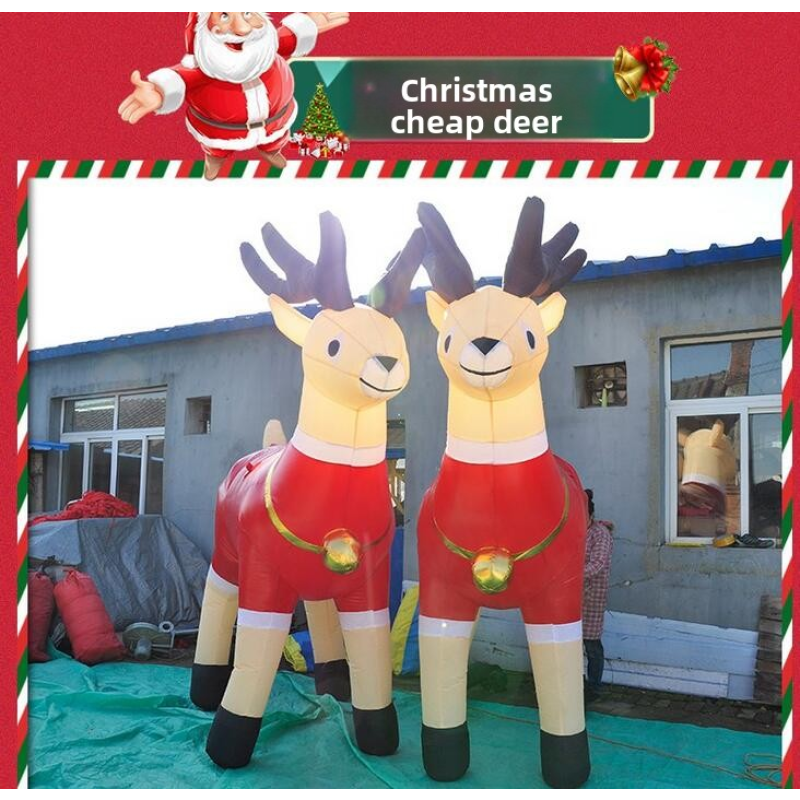 Inflatable Archway Factory - Christmas Bouncy Castle Combo for Outdoor Decor