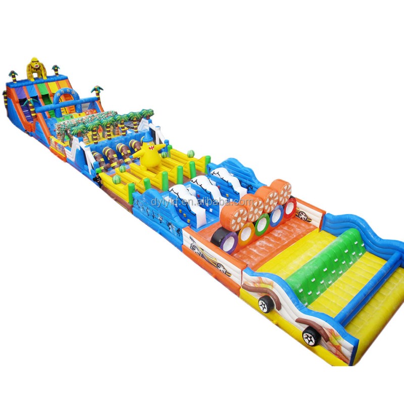 Inflatable Castle Obstacle Course Supplier - PVC Customizable for Outdoor Fun