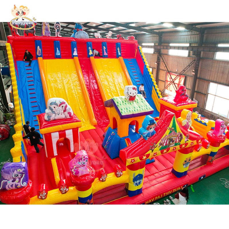 Inflatable Water Slide Supplier - Custom Pirate Ship Obstacle Course for Adults