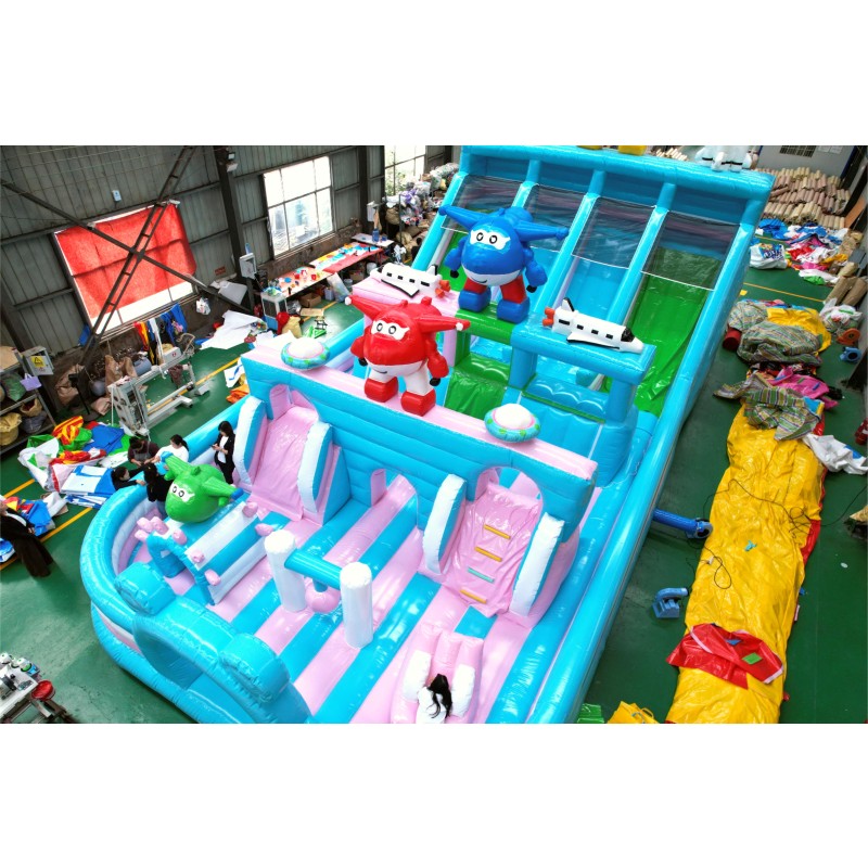 Inflatable Castle Factory - Commercial Combo with Slide & Trampoline for Kids