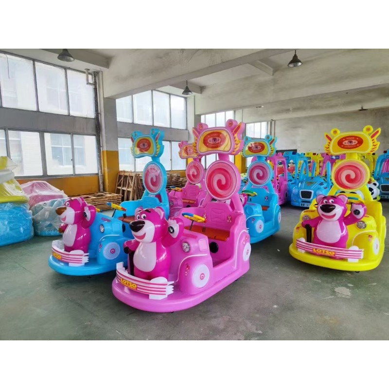 Electric Bumper Car Manufacturer - Double Luminous Music Indoor Amusement Ride