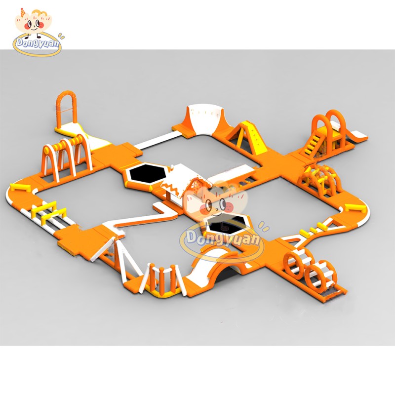 Inflatable Water Obstacle Course Manufacturer - Customizable for Home Lake Beach