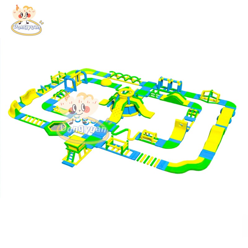 Inflatable Water Obstacle Course Factory - Floating Park for Home Lake Beach