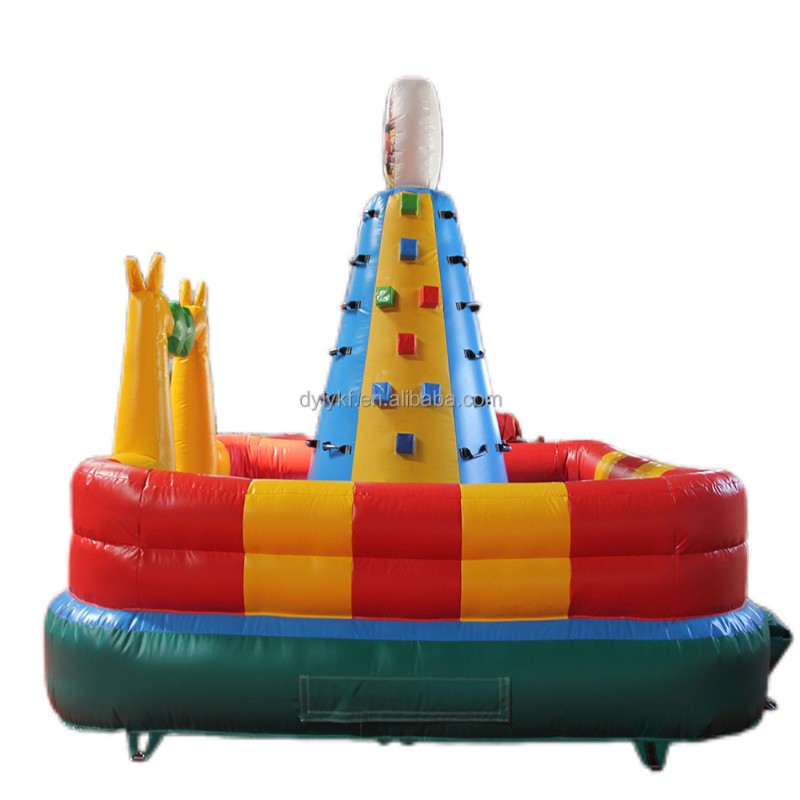 Inflatable Rock Climbing Supplier - Adult Outdoor Bouncy Castle for Sports Practice