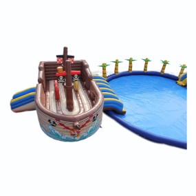 Inflatable Water Slide Supplier - Commercial Pool with Bounce House for Events