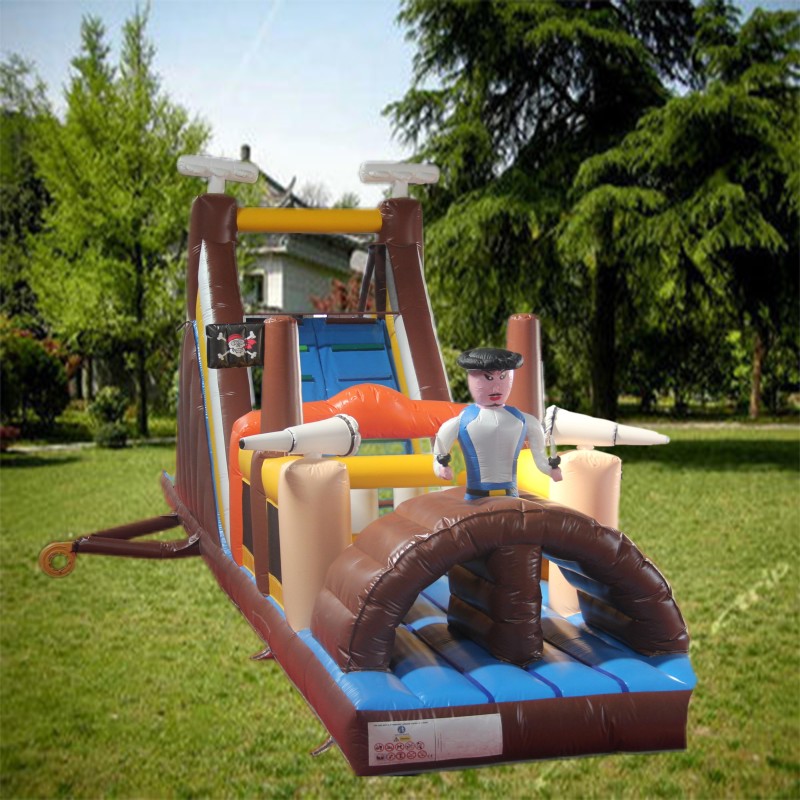 Inflatable Obstacle Course Factory - Customized Sports Competition Castle for Kids