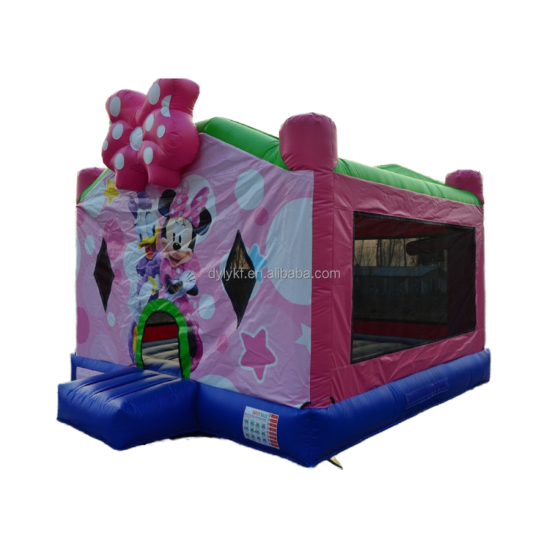 Inflatable Bouncer House Supplier - Red Iron Man Design for Trampoline Park