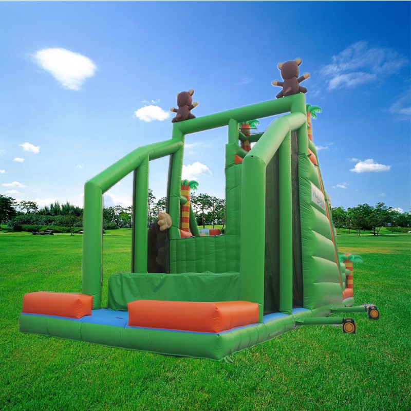 Inflatable Rock Climbing Manufacturer - Adult Flexible Bouncy Castle for Trampoline