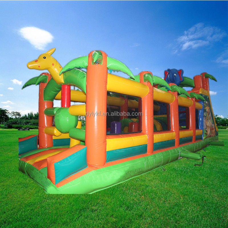 Inflatable Jumping Castle Manufacturer - Lucky Cat Trampoline Slip Slide for Exercise