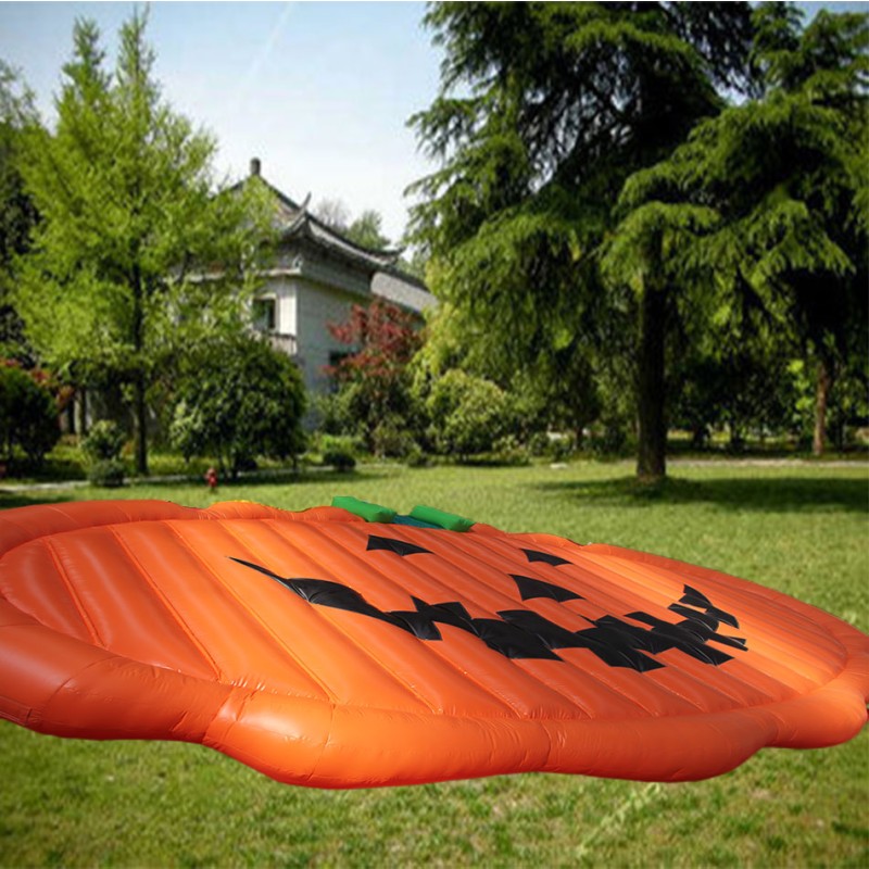 Inflatable Free Fall Bed Factory - Jungle-Themed Bouncy Castle for Sports Practice