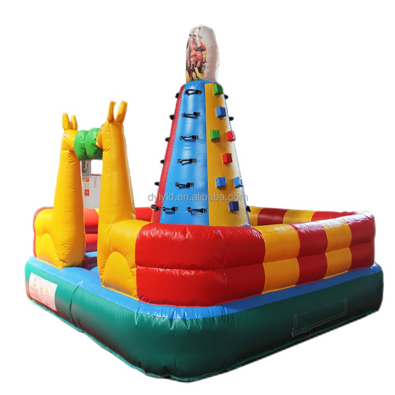 Inflatable Rock Climbing Supplier - Adult Outdoor Bouncy Castle for Sports Practice