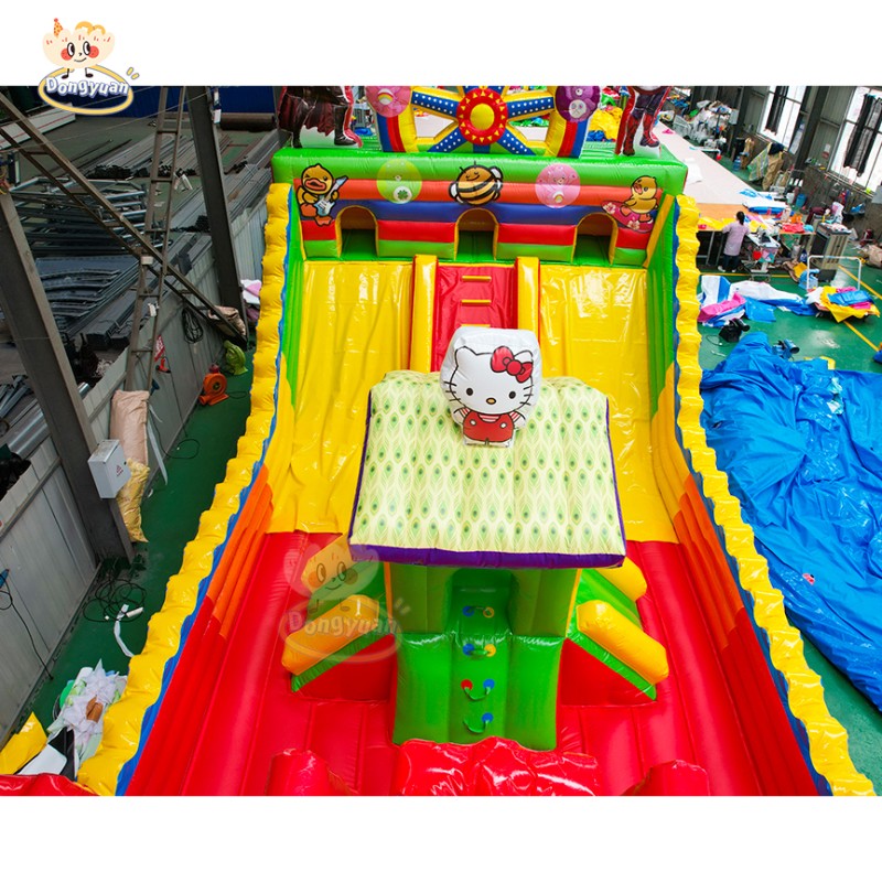 Inflatable Bounce House Manufacturer - Combo Slide Blow up Bouncer with Blower