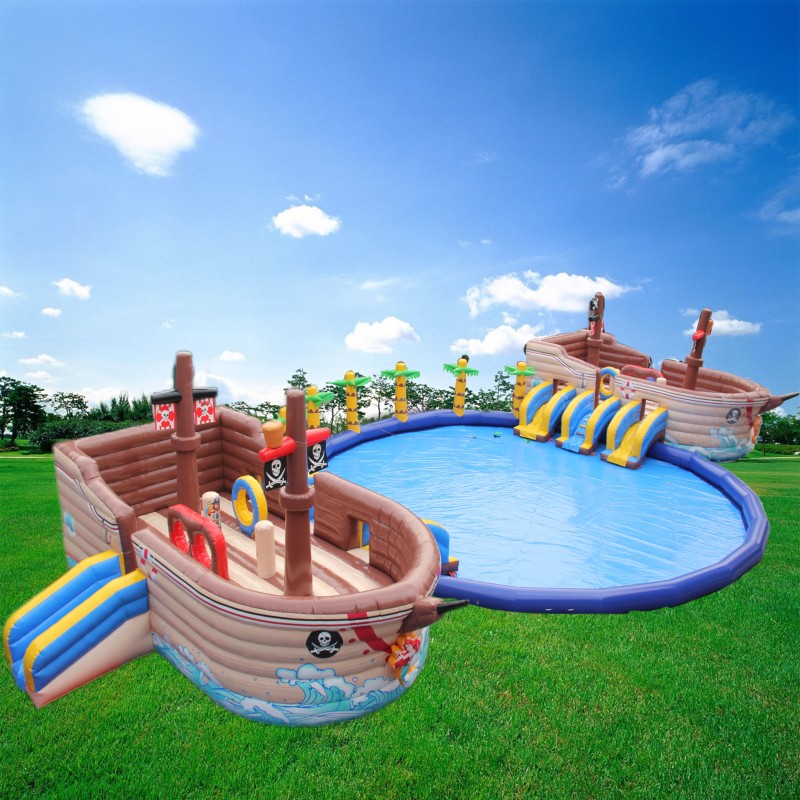 Inflatable Water Slide Supplier - Commercial Pool with Bounce House for Events