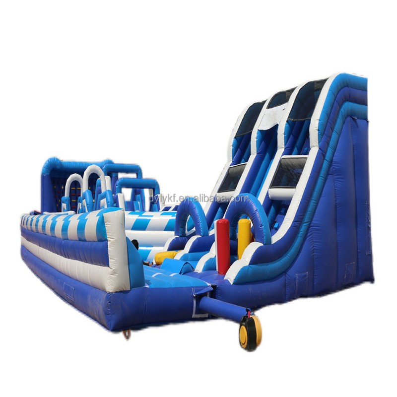 Inflatable Obstacle Course Factory - PVC Customizable Race for Outdoor Games