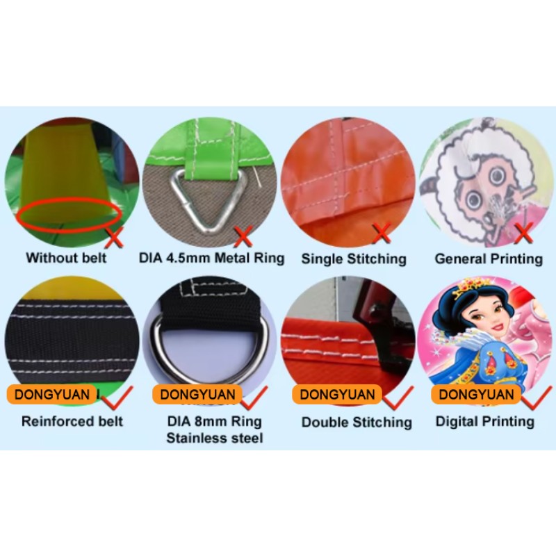 Inflatable Bouncy Castle Supplier - CE Space Theme Trampoline Slide for Sports Park