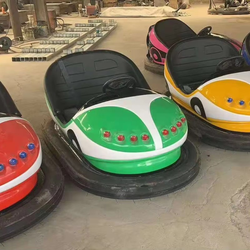 Electric Bumper Car Supplier - Fiberglass with Lights for Home & Adventure Park
