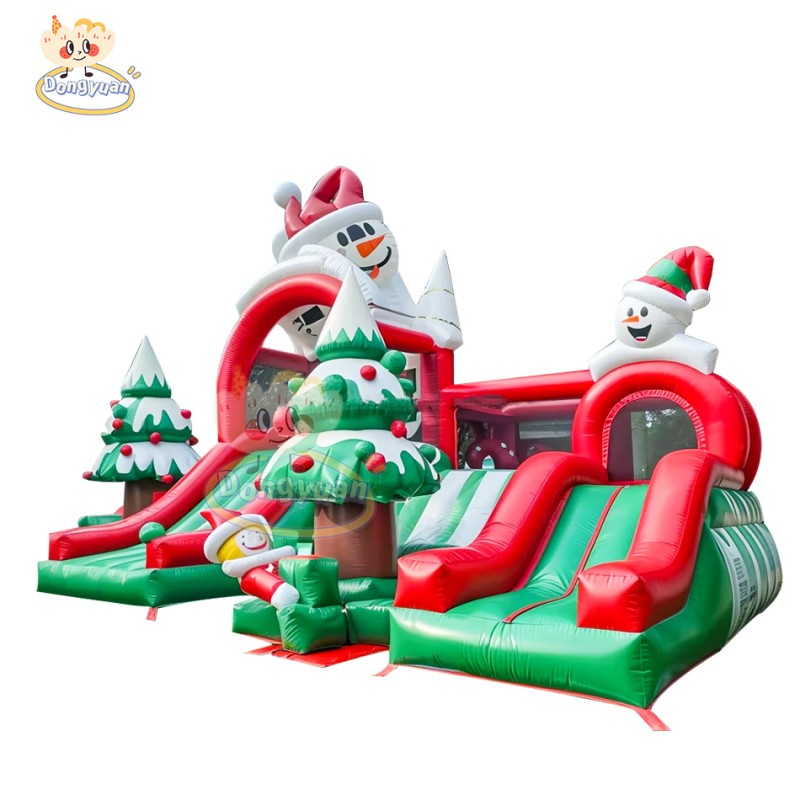 Inflatable Bounce House Manufacturer - OEM Christmas Moonwalk Castle for Kids