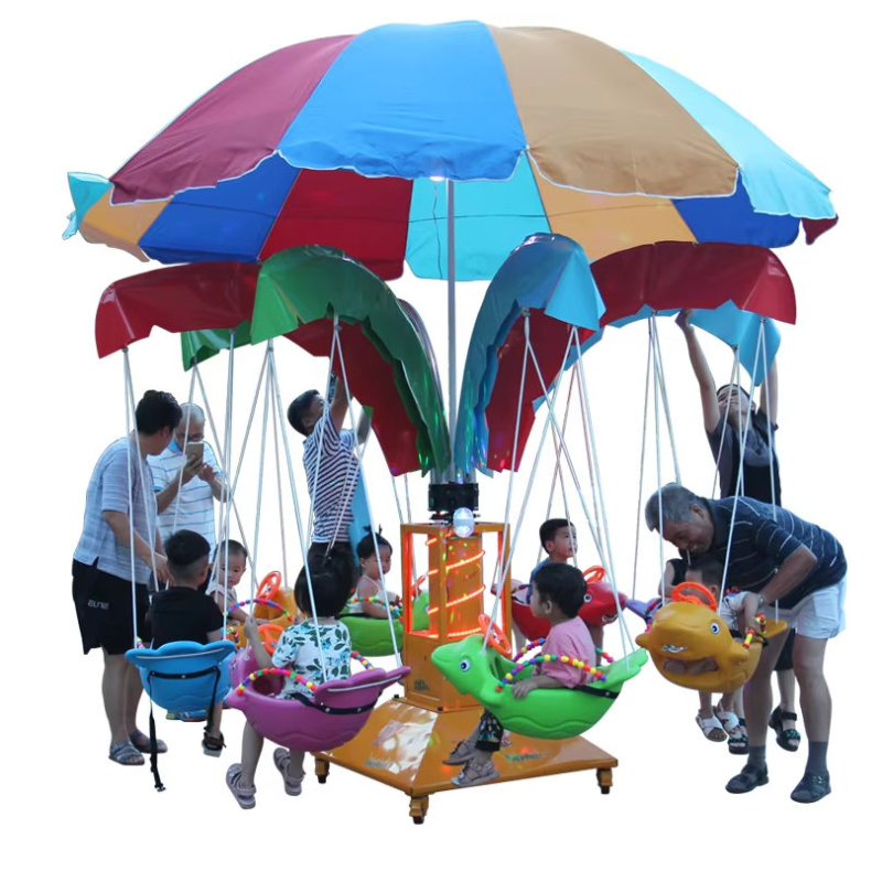 Electric Baby Swings Supplier - Musical Carousel for Amusement Park & Mall