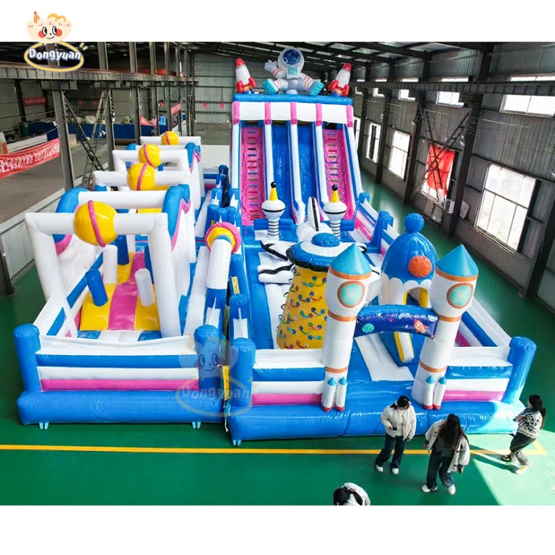 Inflatable Bounce House Factory - Combo Slide Blow up Bouncer for Kids Adults