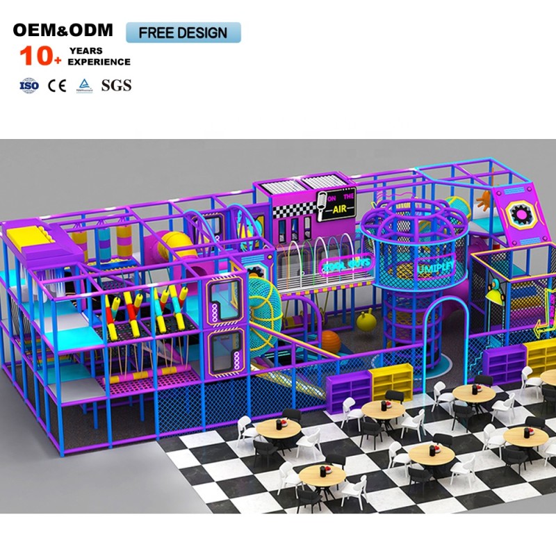 Amusement Equipment Factory - Purple Castle Series Best Indoor Playground