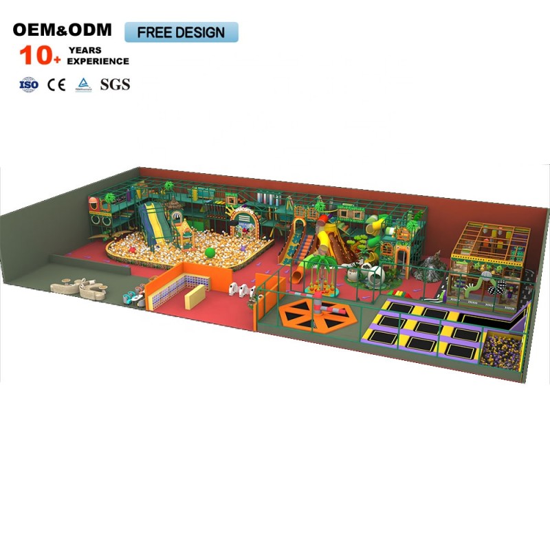 Indoor Playground Factory - Commercial 600 Sqm Ball Pool Soft Play