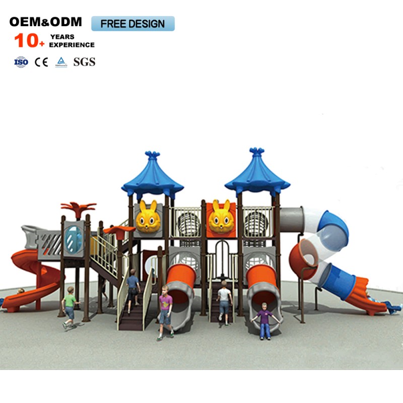 Playground Factory - China Hot Sale Children's Wooden Boat Mesh