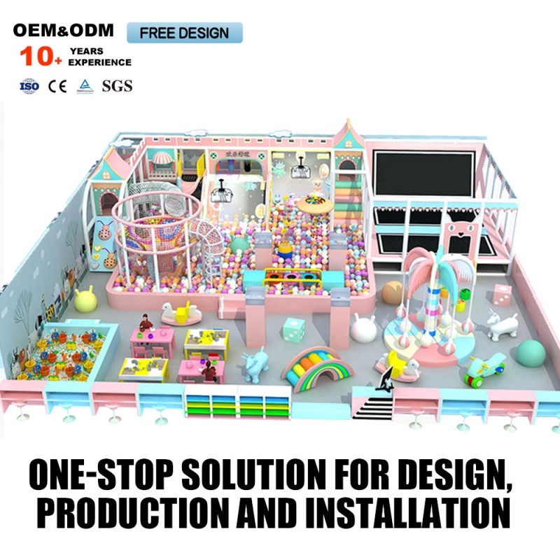 Playground Equipment Supplier - Small Children Ocean Ball Slide Convenient