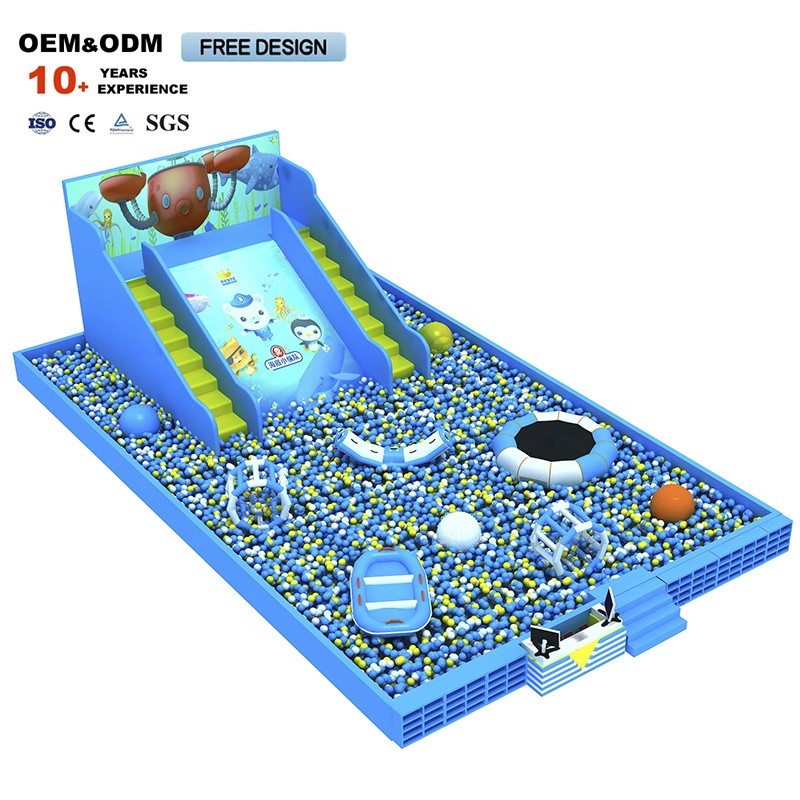 Indoor Playground Manufacturer - Safe Solid Ball Pool Soft Naughty Castle