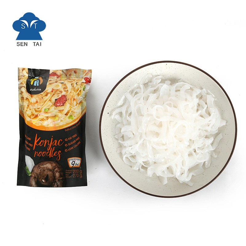 Wholesale Slim Healthy Konjac Noodles Shirataki Rice Halal Koshe Diet Food Children Adults Friendly Instant Noodles Bag
